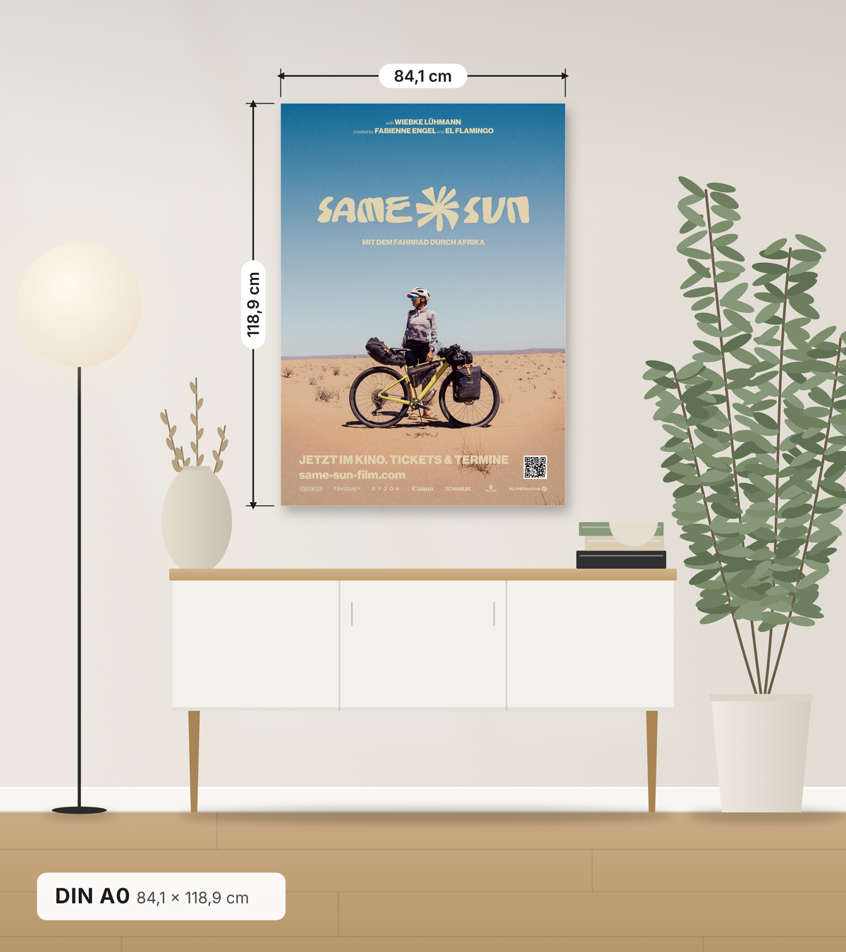 "SAME SUN" Kino Plakat