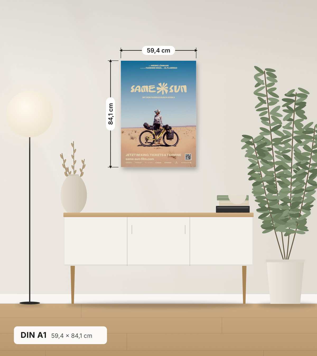 "SAME SUN" Kino Plakat
