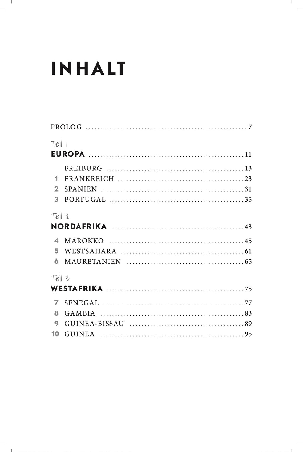 Buch „Immer Richtung Süden“