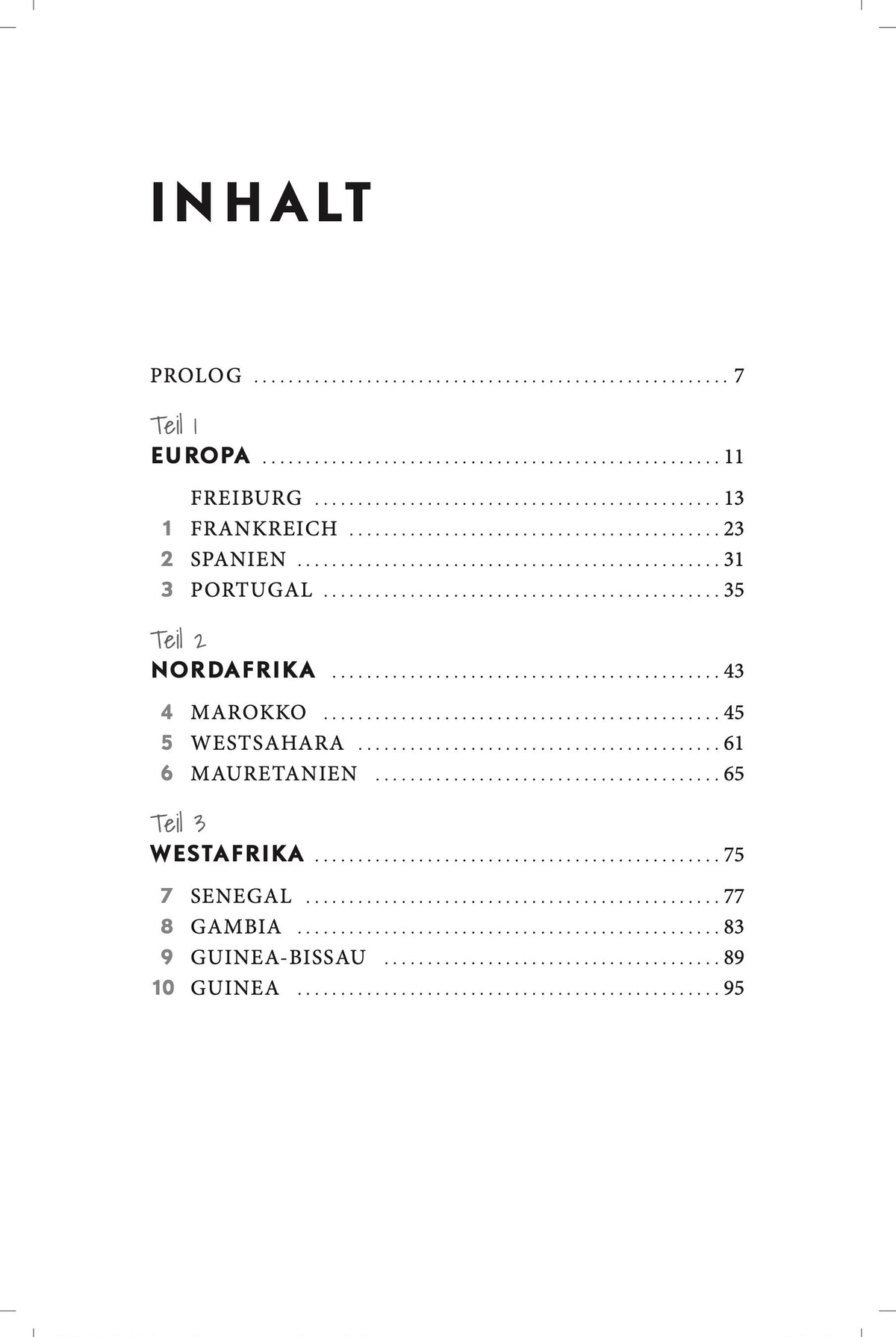 Buch „Immer Richtung Süden“
